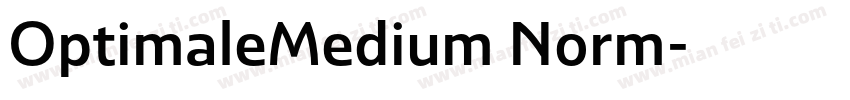 OptimaleMedium Norm字体转换
